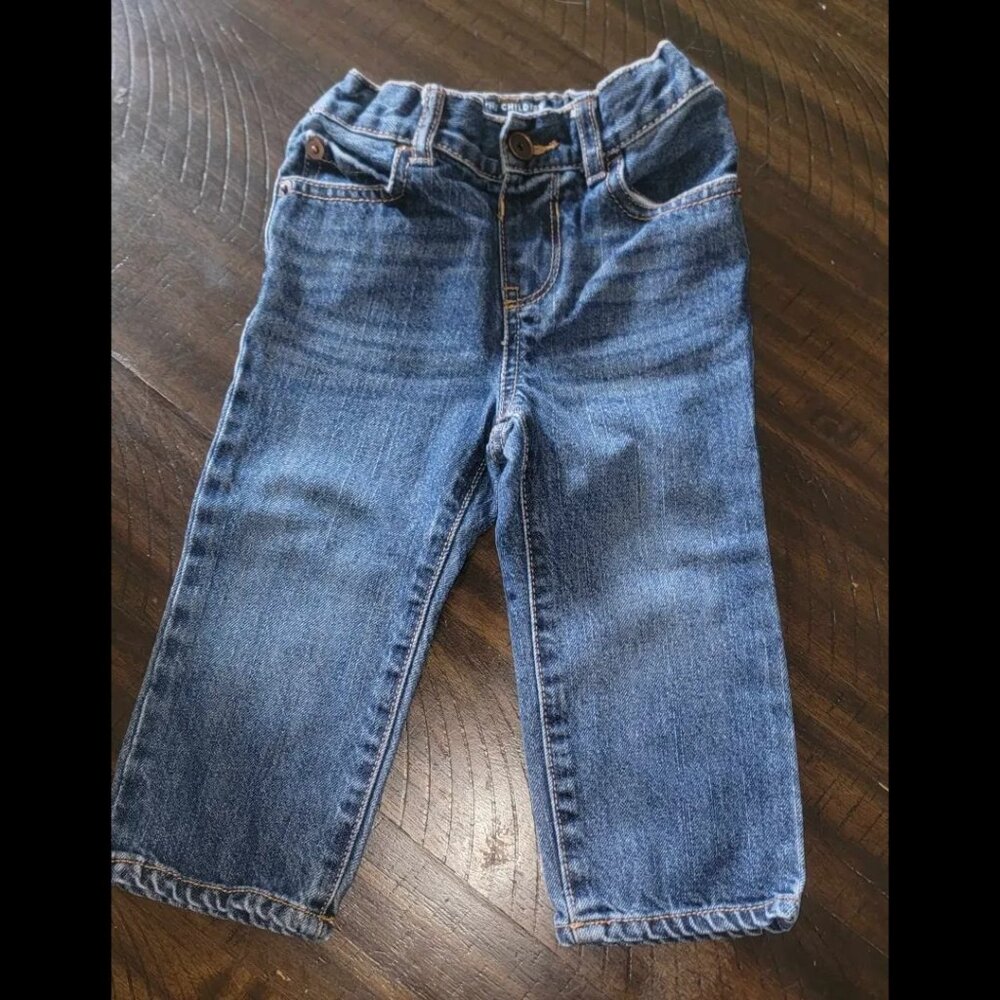 The Children's Place 18m-24m Boy Blue Jeans Straight Legged